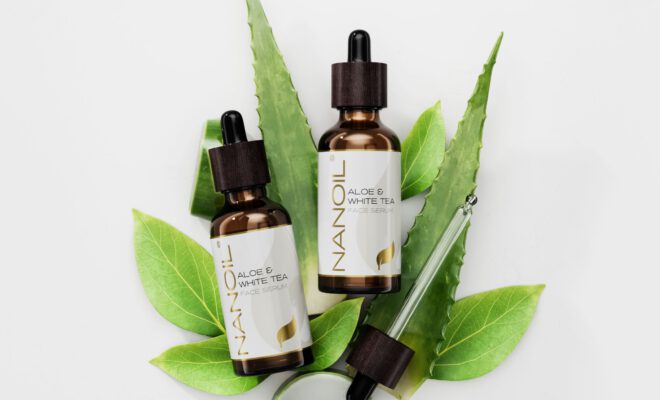 nanoil aloes i biała herbata serum